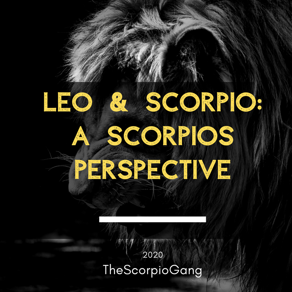 Leo and Scorpio: A Scorpio Perspective