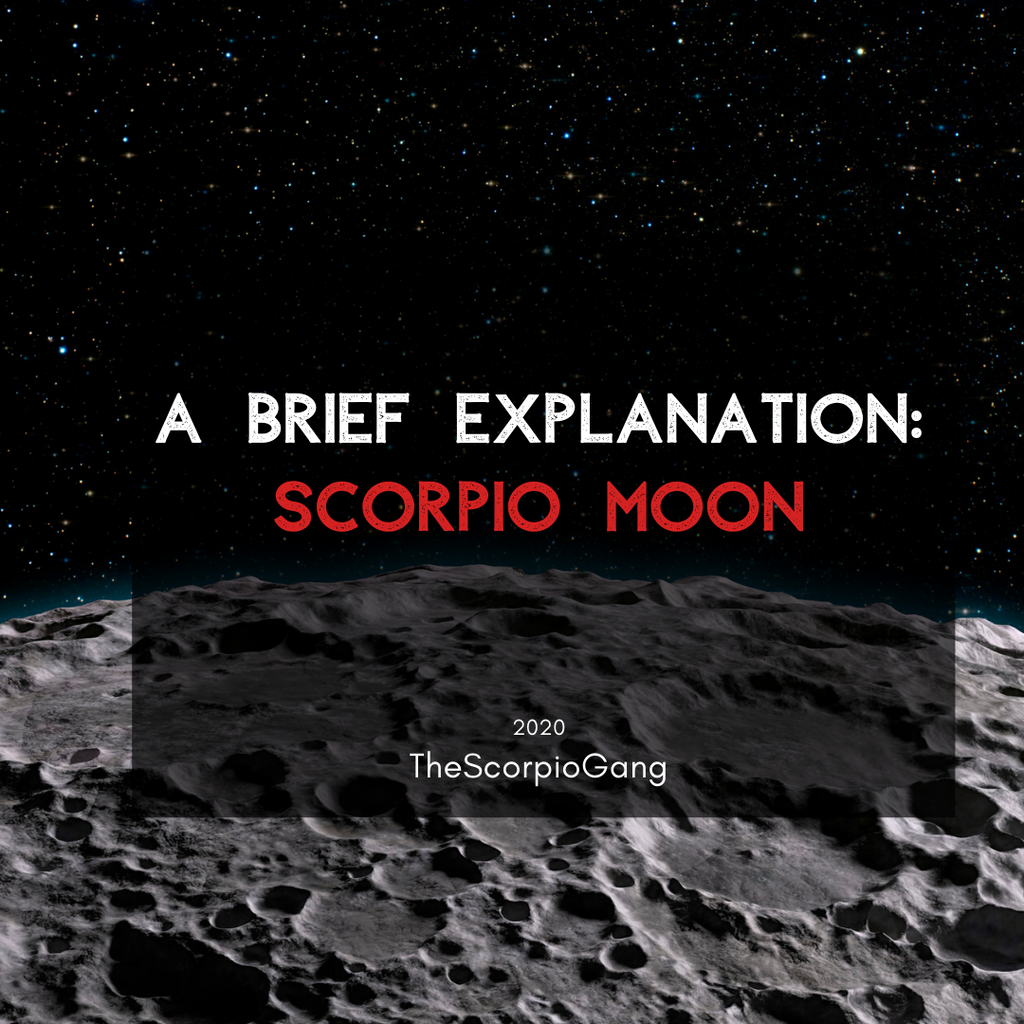 a short explanation of Scorpio Moon